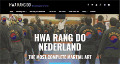 Desktop Screenshot of hwarangdo.nl