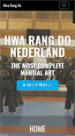 Mobile Screenshot of hwarangdo.nl